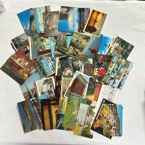 Vintage Postcard Lot Travel Landmarks Nature Religious Mid Century Kitsch Retro